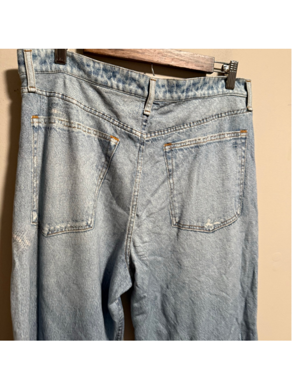 Rag & Bone Sophie Miramar Denim Wide Leg in Meadowblue Terry Jean- Size 32 - Picture 8 of 12